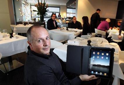 مطعم الـ iPad تجربة فريدة من نوعها