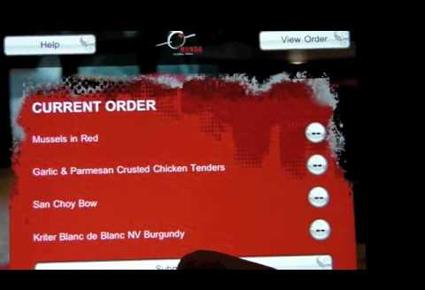 مطعم الـ iPad تجربة فريدة من نوعها