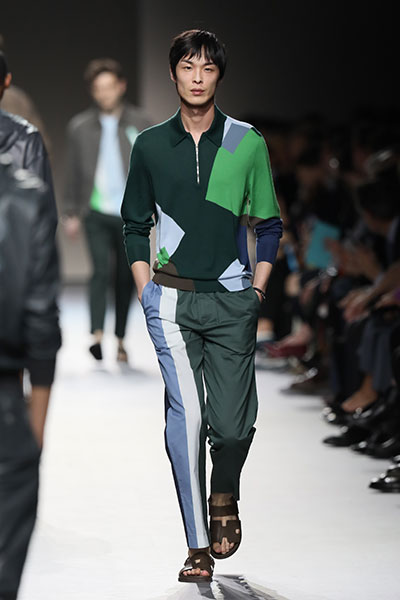 هيرمز تطلق مجموعتها الرجالية لربيع وصيف 2019 في حدث Step into the Frame اللامثيل له