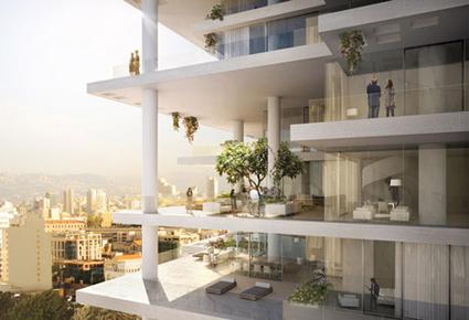 Beirut Terraces القرية العامودية ذات الحدائق المعلّقة