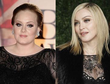 مادونا ترى أن وصف أديل بالسمينة أمر سخيف