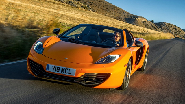 MP4-12C Spyder نموذج تكنولوجي من ماكلارين