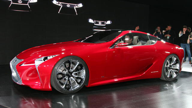 تعرّف على سيارات Lexus في معرض Detroit Motorshow 2012