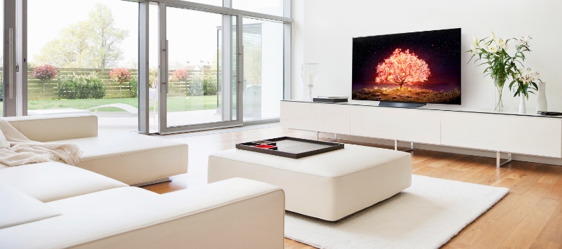 انتقل بالأنشطة الترفيهية المنزلية إلى مستوى آخر كلياً مع تلفزيونات OLED من إل جي