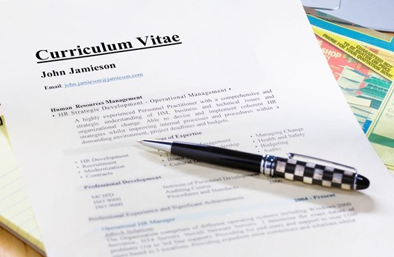 كيف اكتب cv