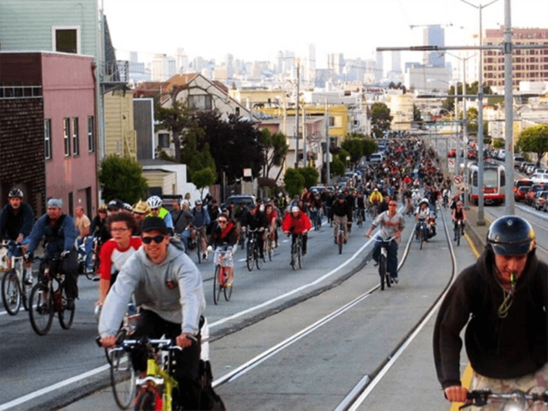 ما هي المدن التي تستخدم الدراجات الهوائية على طرقاتها؟