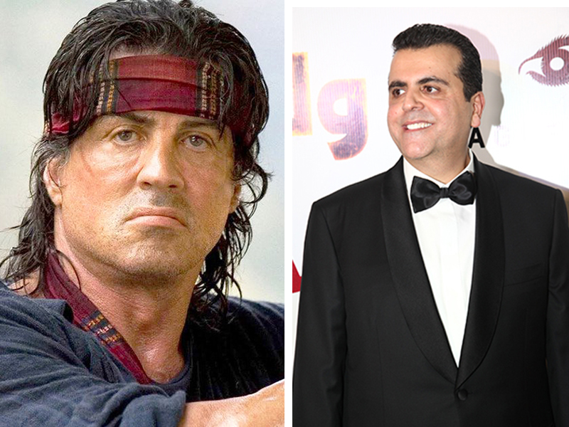 5 Rambo يجمع جمال سنان وسيلفستر ستالون