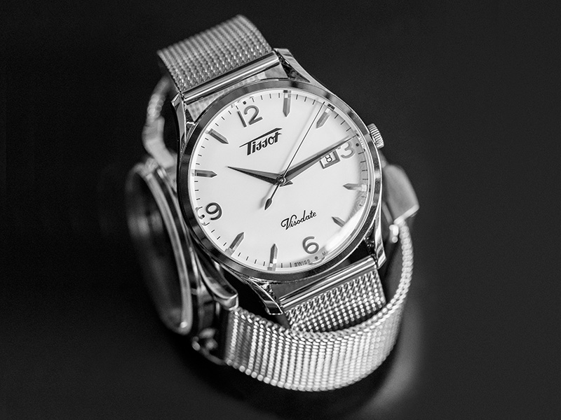 ساعة  Tissot Heritage Visodate Quart... تراث من الأناقة