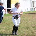 بعد الحادث شارلوت كاسيراغي مجدداً إلى حلبة سباق الخيل