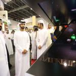 الشيخ منصور آل مكتوم يطّلع على خدمات ومبادرات هيئة كهرباء ومياه دبي الذكية خلال معرض "جيتكس 2014"