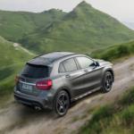 "مرسيدس GLA"  تزداد قسوة في شكلها الخارجي