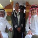 بالفيديو- هذه هي السعودية التي تقود طائرة الوليد بن طلال