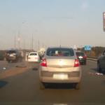 شاهد بالفيديو انفجار سيارة رجل سعودي