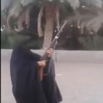 بالفيديو- إطلاق نار في السعودية