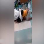 فيديو لامراتين يتعاركان بالأيدي في إحدى المستشفيات .. تعرف على السبب في الفيديو