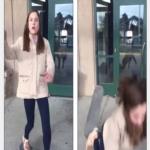 حاولت أن تستعرض مهاراتها بالتزلج .. شاهد ما حدث لها