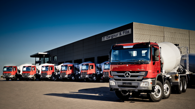 شركة ت. غرغور وأولاده تفوز بجائزة شاحنات مرسيدس-بنز لعام 2016 من دايملر