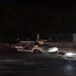 شاهد .. حادث تصادم كبير بين سيارتين فارهتين