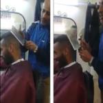 هل تسلمون له رأسكم .. حلاق بالساطور والمطرقة​