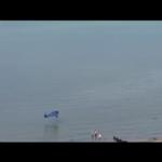 تحطم طائرة في البحر أثناء استعراض جوي