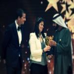 محمد بن راشد يمنح معلمة كندية مليون دولار