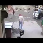 شاهد كيف أنقذتها عثرتها من الموت المحقق