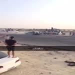 بالفيديو .. إصابة 4 شباب بالقطيف بسبب التفحيط