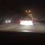 بالفيديو .. انقلاب سيارة في الرياض بسبب تهور السائق