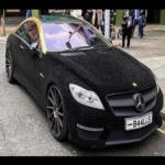 شاهد سيارة رادينوفا المرسيدس المرصعة بشواروفسكي