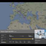 سقوط طائرة تابعة لشركة مصرللطيران في البحر المتوسط