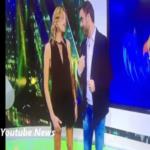 موقف محرج تتعرض له مذيعة على الهواء مباشرة