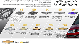 شفروليه تحتفل بالذكرى المئوية لشعارها الفريد