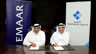 مجموعة دبي للعقارات وإعمار العقارية تستكملان صفقة أرض في دبي لاند