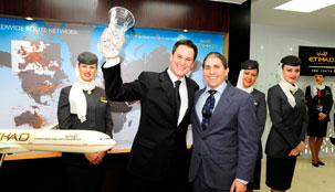 الاتحاد للطيران تفوز بجائزة إكسبيديا لأفضل حملة تسويقية في أوروبا والشرق الأوسط وأفريقيا 