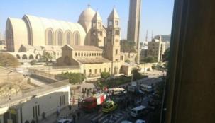 انفجار بداخل كاتدرائية مصرية في يوم القداس