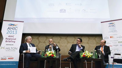 الشيخ مكتوم بن حشر آل مكتوم يفتتح الدورة العاشرة لمؤتمر الاستثمار العربي الفندقي 