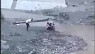 بالفيديو ..ذهب ليسبح في مياه السد فغرق مباشرة أمام زوجته ووالدته