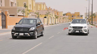 مرسيدس-بنز تختار مشروع إعمار بحيرات الخُبر بالمنطقة الشرقية لتدشين سيارتها الجديدة M-Class 