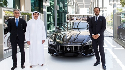 الطاير للسيارات تكشف النقاب عن سيارة مازيراتي كواتروبورتيه الجديدة