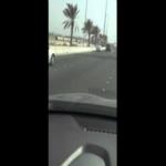 سرعة جنونية تؤدي إلى مأساة في الرياض بالفيديو