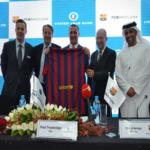 البنك العربي المتحد يوقع عقد شراكة مع نادي برشلونة لمدة ثلاث سنوات