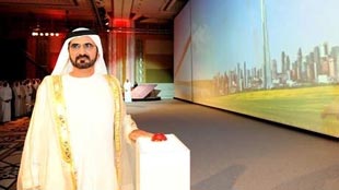 هيئة كهرباء ومياه تبدأ في تنفيذ المرحلة الأولى في مشروع مجمع محمد بن راشد آل مكتوم للطاقة الشمسية