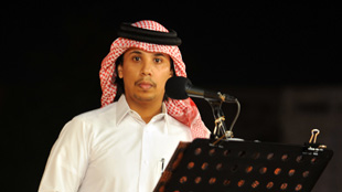 خالد دلوان و عمر دياب في فعاليات مهرجان سوق واقف