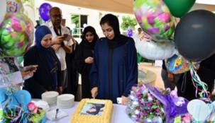 الشيخة هند القاسمي ساهمت في تشجيع محو الأمية في أمانة الرعاية الصحية