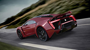 "دبليو موتورز" ترفع الستارعن أوّل نسخة انتاجيّة عربيّة Lykan HyperSport 2014  
