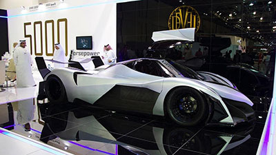 "Devel Sixteen" الإماراتية أسرع سيارة في العالم