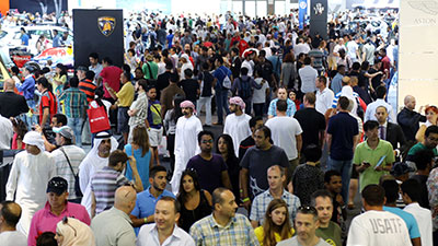 معرض دبي الدولي للسيارات 2013 يحقق نجاحاً قياسياً