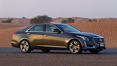 CTS سيدان 2014 تعزز فلسفة التصميم لدى "كاديلاك"