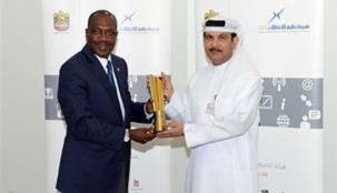 الإمارات تتسلم درع التميز الحكومي العالمي من الاتحاد الدولي للاتصالات 