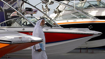 انطلاق معرض دبي العالمي للقوارب بنسخته الـ22